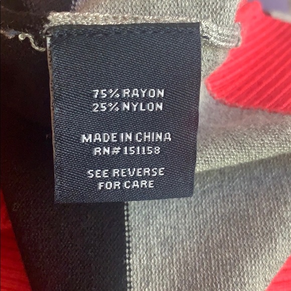 525 America Cut Out Rugby Stripe Sweater NWT - Picture 9 of 9